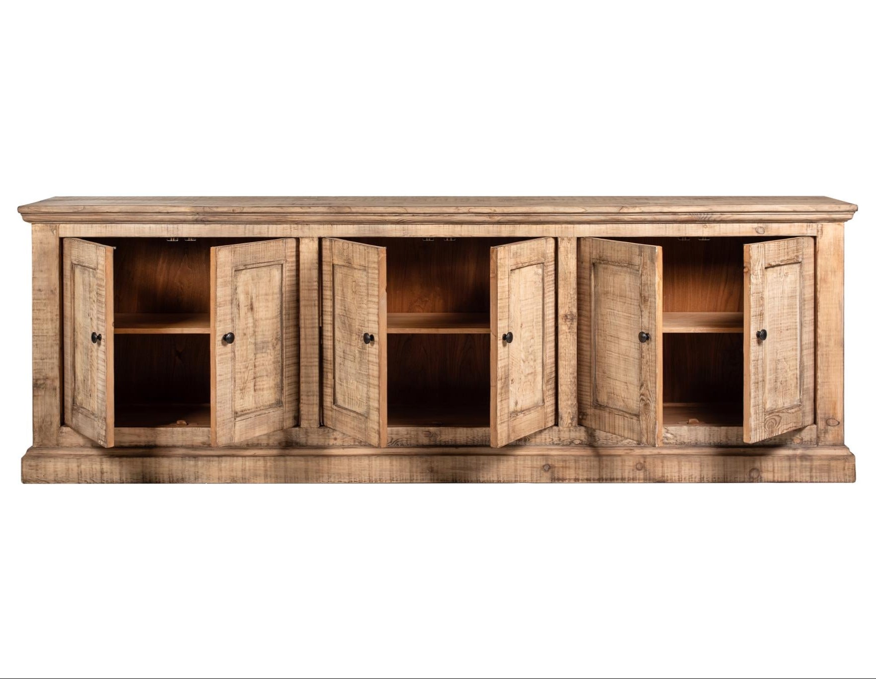 Mira 6-Door Sideboard - Natural