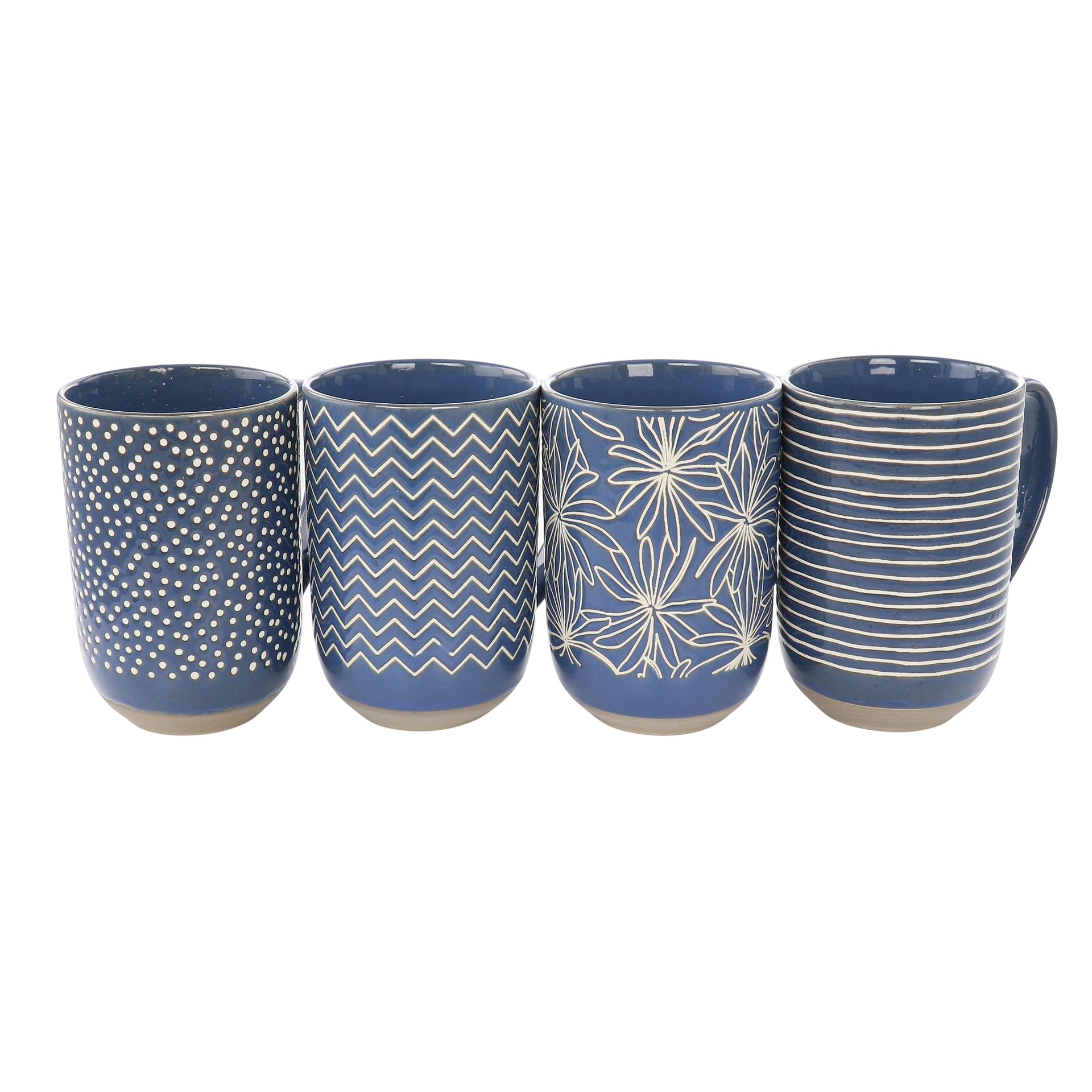 19 Ounce Stoneware Assorted Designs Mug