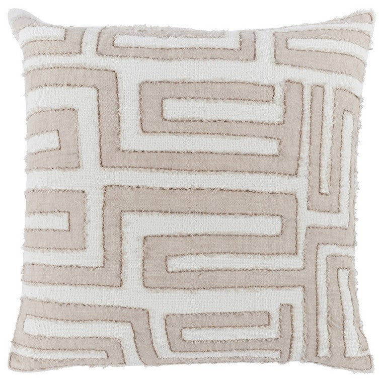 22x22 Mateo Natural Pillow