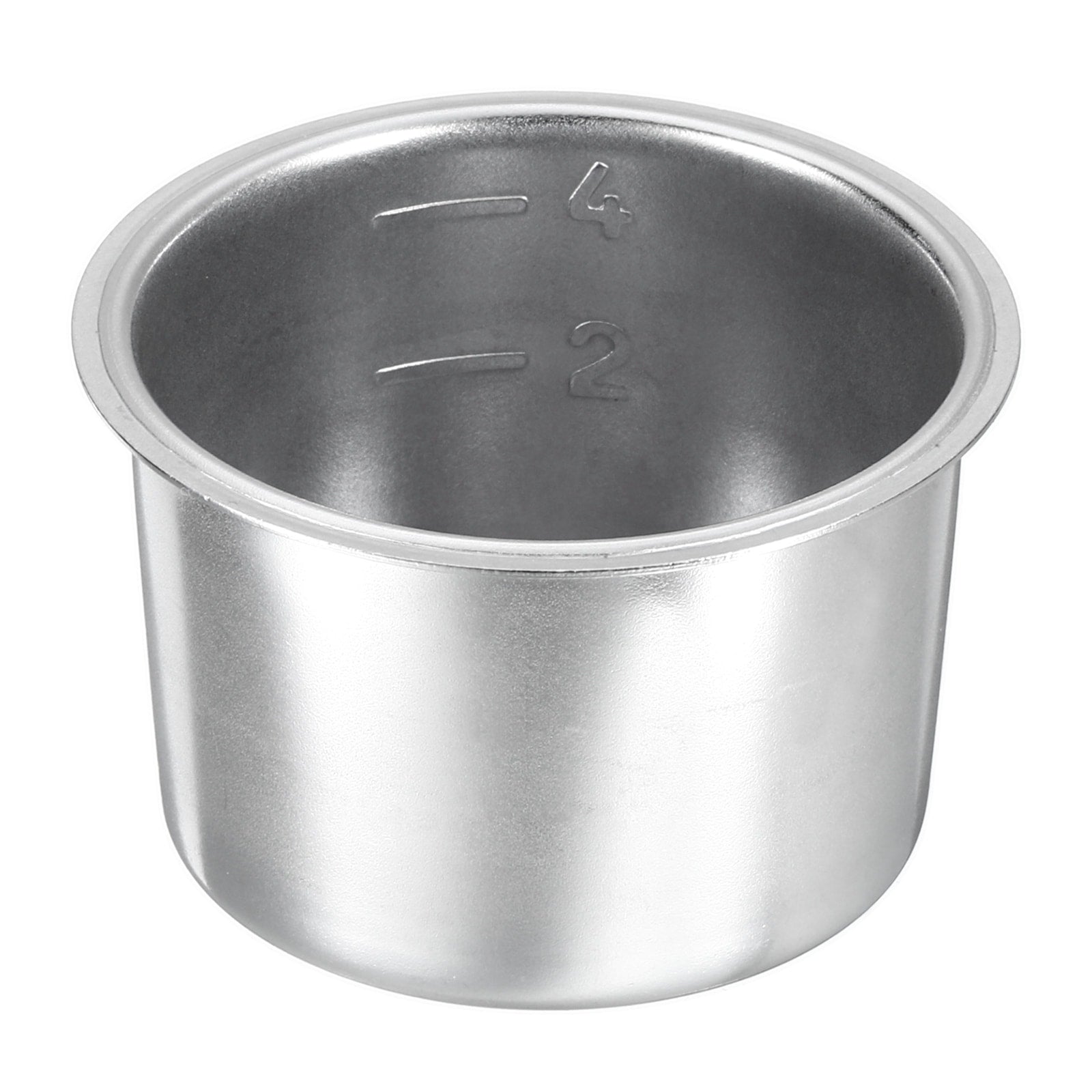 51mm Coffee Filter Basket, 4-Cup Stainless Steel Espresso Coffee Machine Bowl - Silver