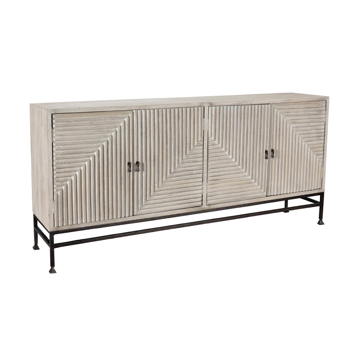 Flint 4-Door Sideboard