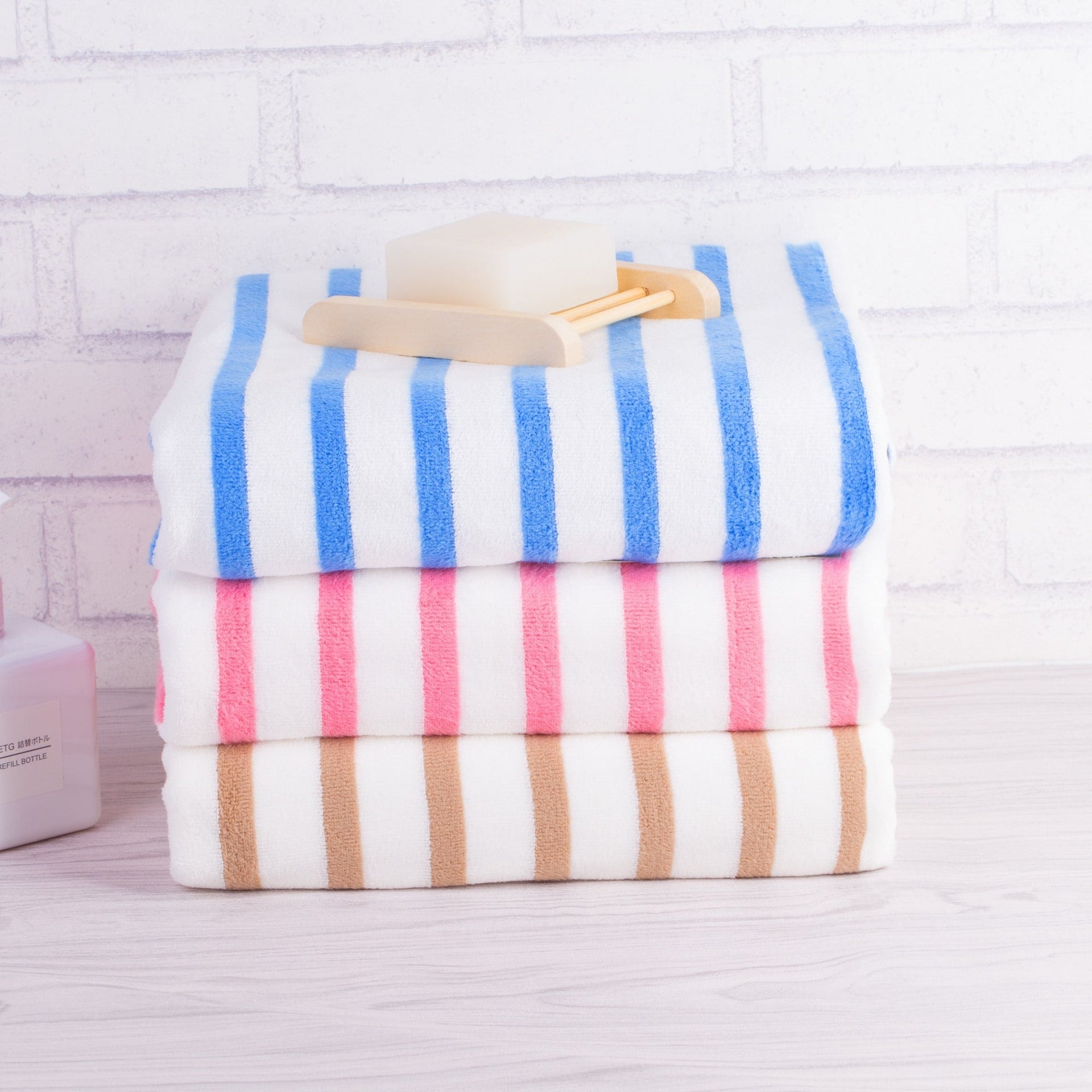 6-pack Cabana Striped Beach Towel Bath Towel