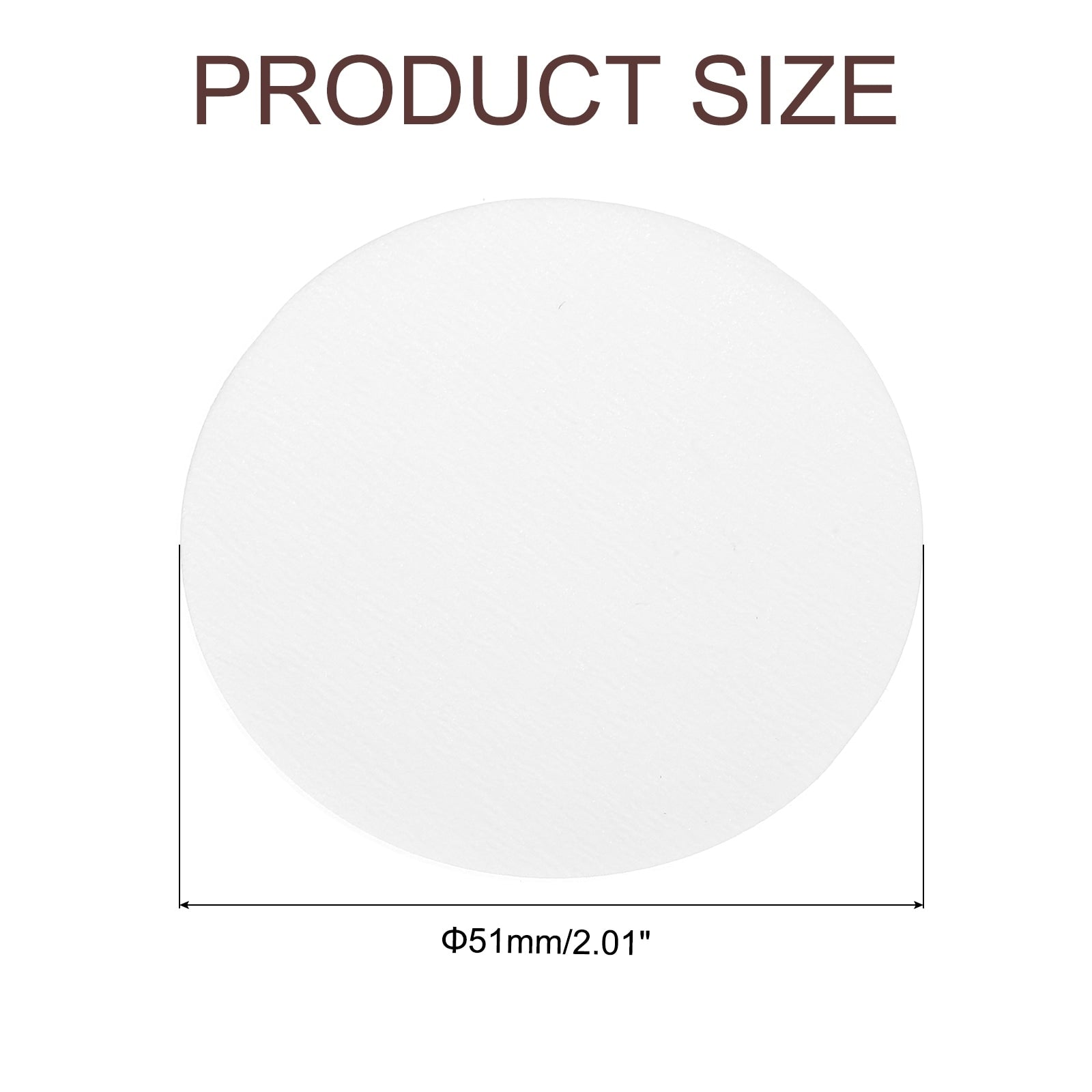 600Pcs Coffee Filters, Disposable Round Paper Filter for Home Office