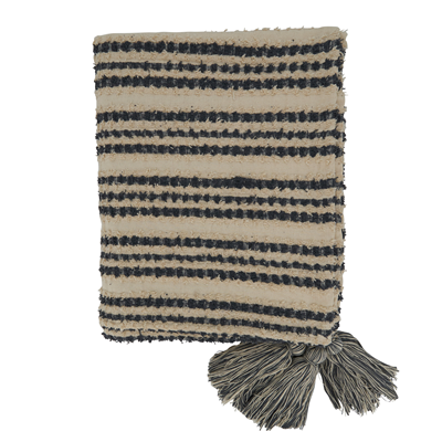 50x60 Striped Throw