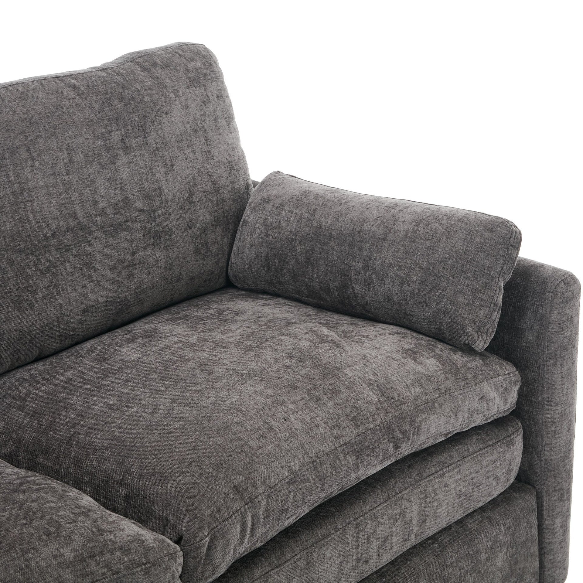 68.1 Cozy Upholstered Loveseat Sofa Oversized Comfy Comfy Cloud Sofa