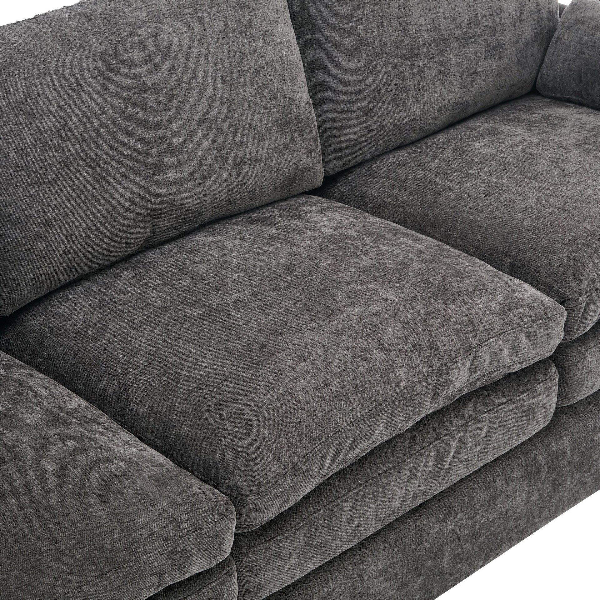 68.1 Cozy Upholstered Loveseat Sofa Oversized Comfy Comfy Cloud Sofa