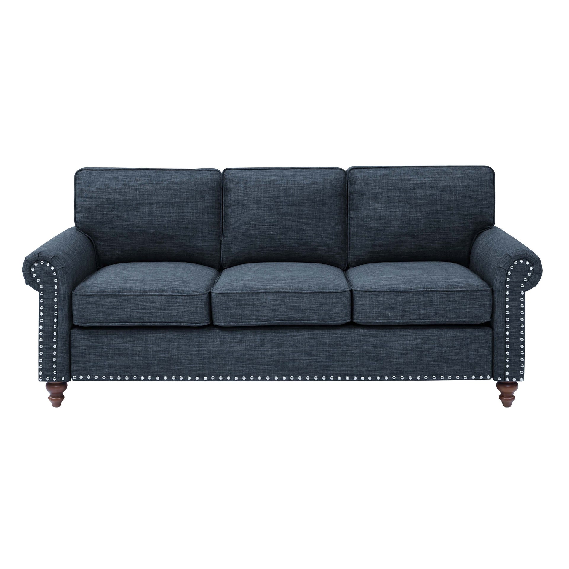 78 Harbor Linen Blend Sofa - 30.5 D x 78 W x 35 H