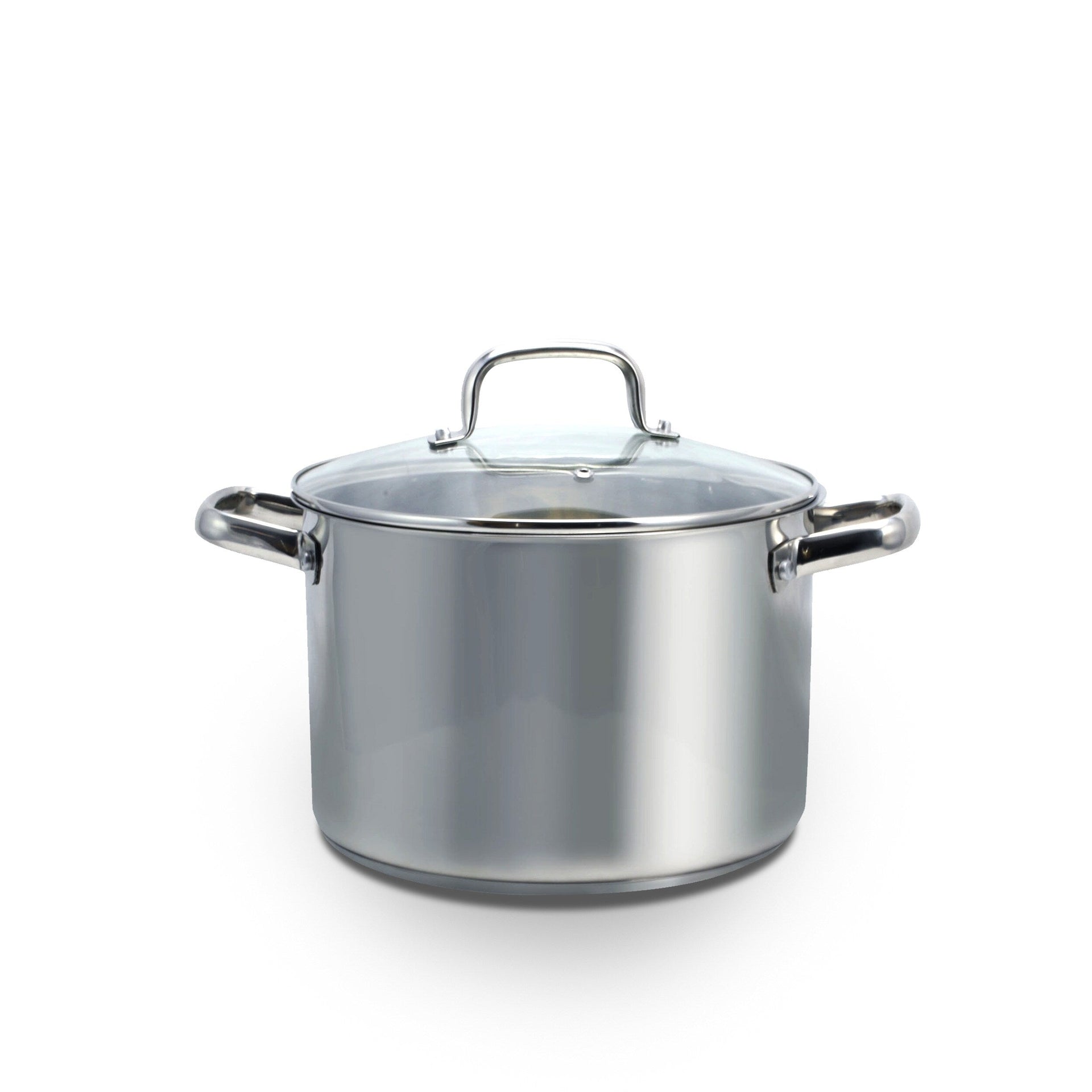 8 Quart Stock Pot with Tempered Glass Lid