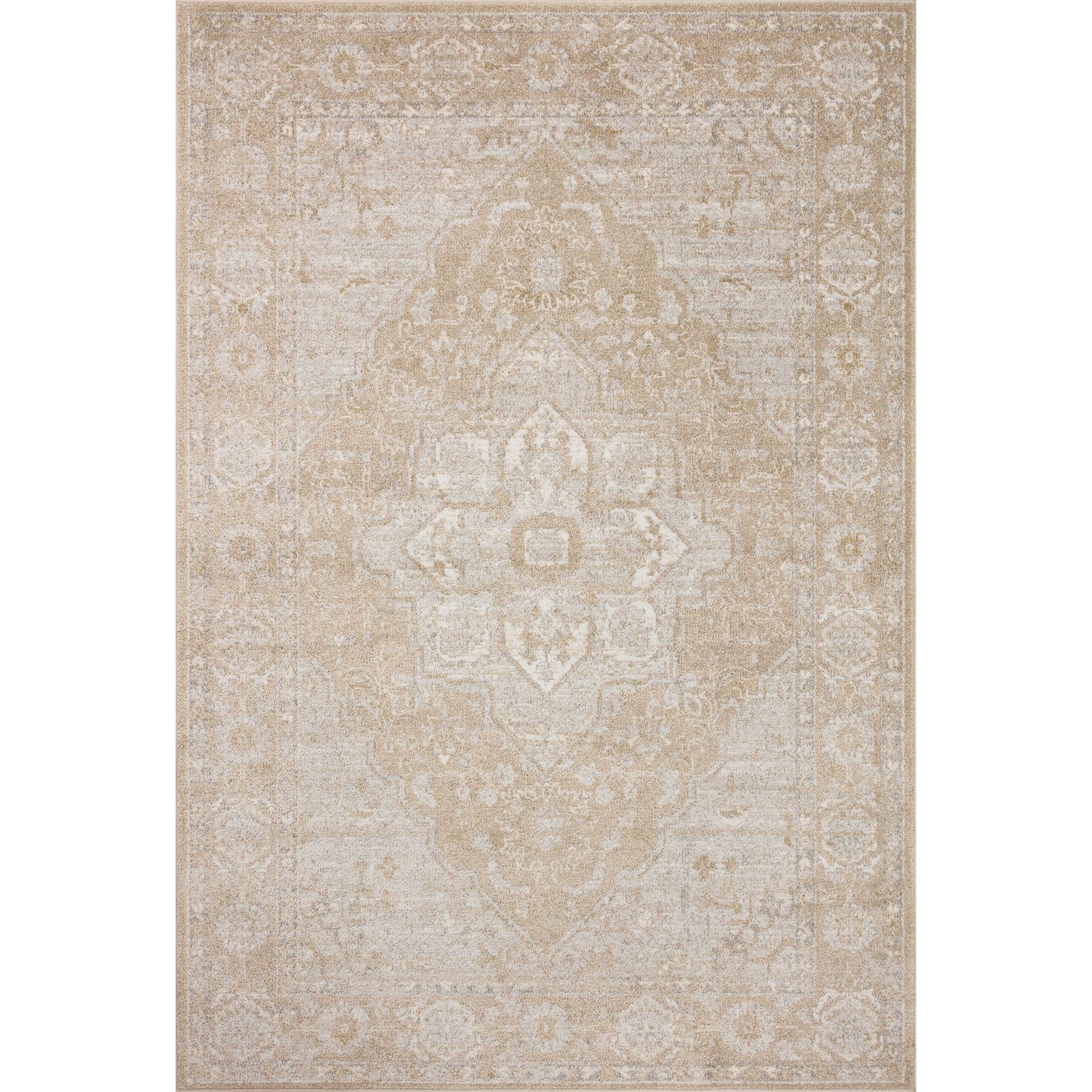 Alexander Home Colette Vintage Shabby Chic Area Rug