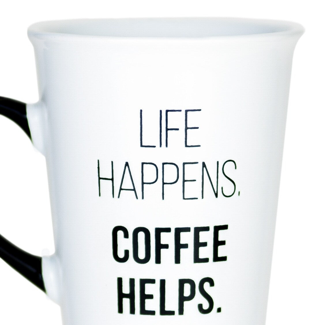 Amici Home Life Happens Coffee Helps Mug 20 Oz - 5 inch