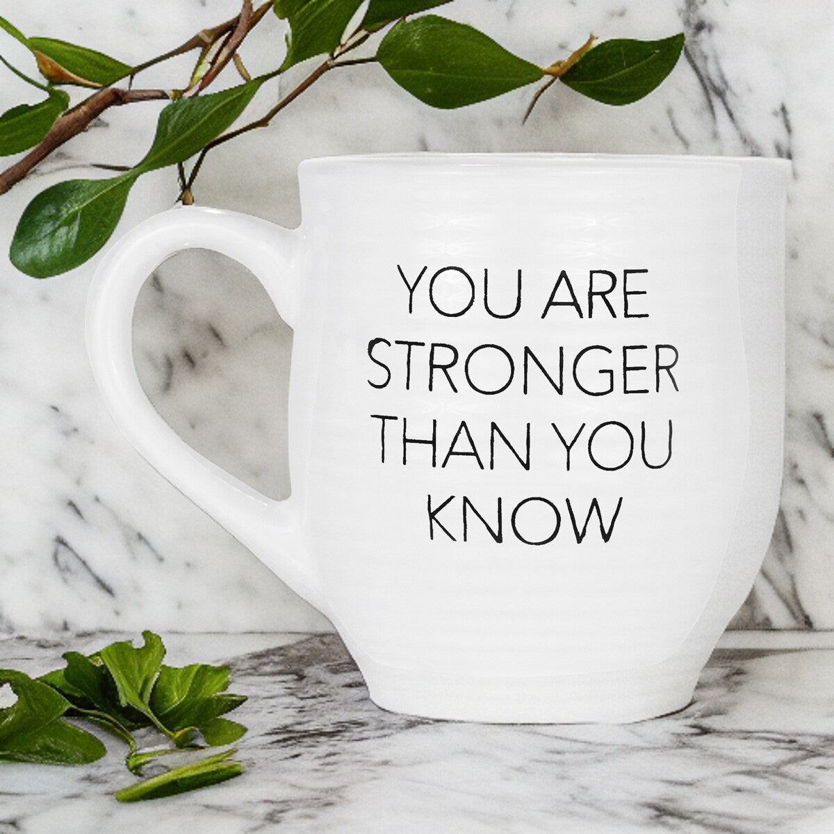 Amici Home You Are Stronger Than You Know Coffee Mug - 4.1 x 6, 20 oz.