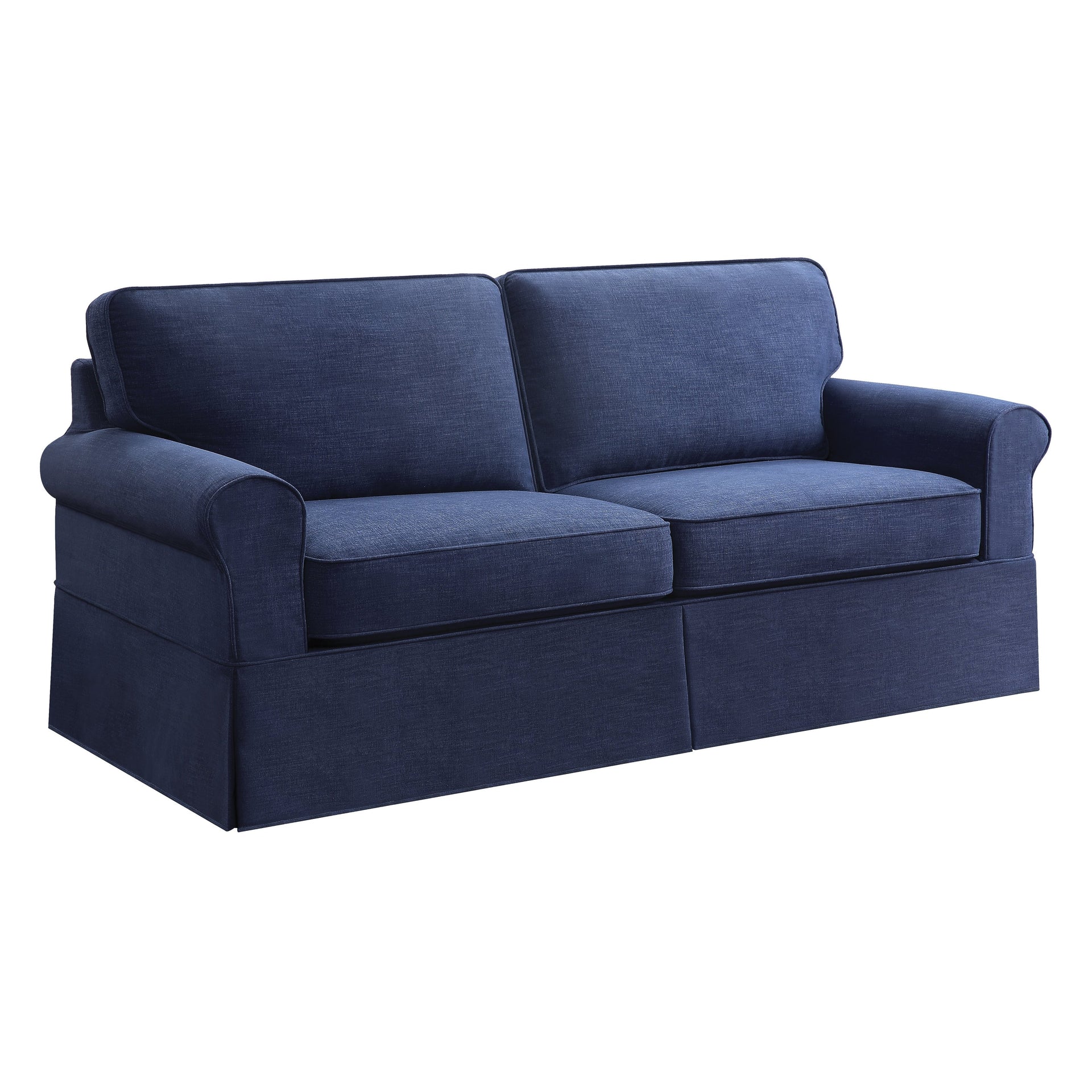 Porch & Den Zuni Mid-century Slip Cover Sofa
