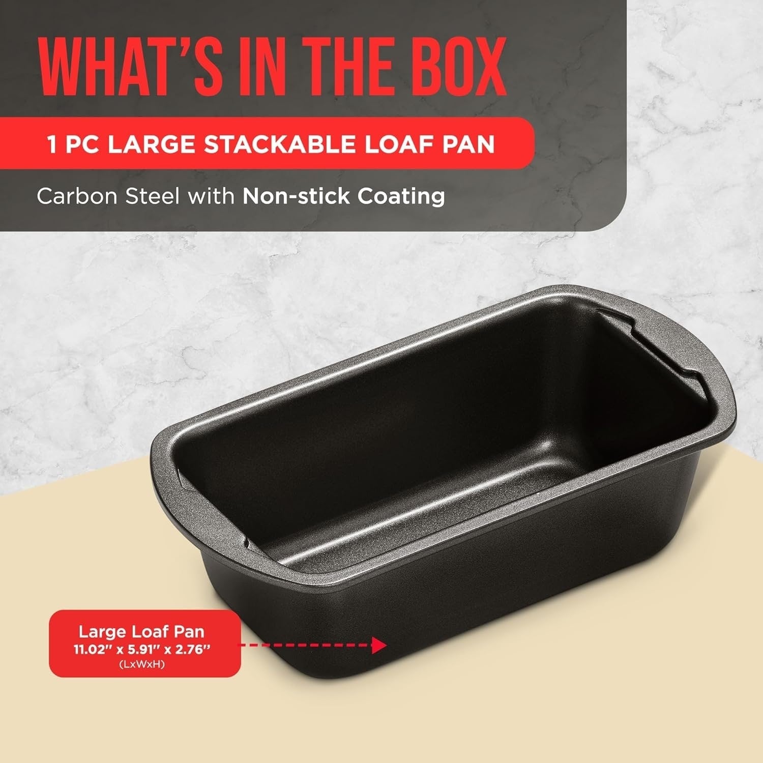 BAKKENMASTER Bakken- Swiss Loaf Pan Set 1-Piece