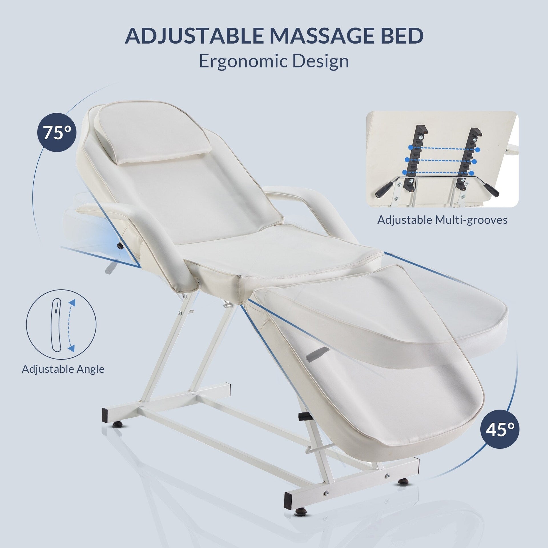 BELLAVIE Adjustable Table Chair Salon Bed Spa Tattoo