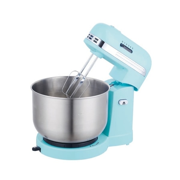 Brentwood 5-Speed Stand Mixer with 3 Quart Stainless Steel Mixing Bowl