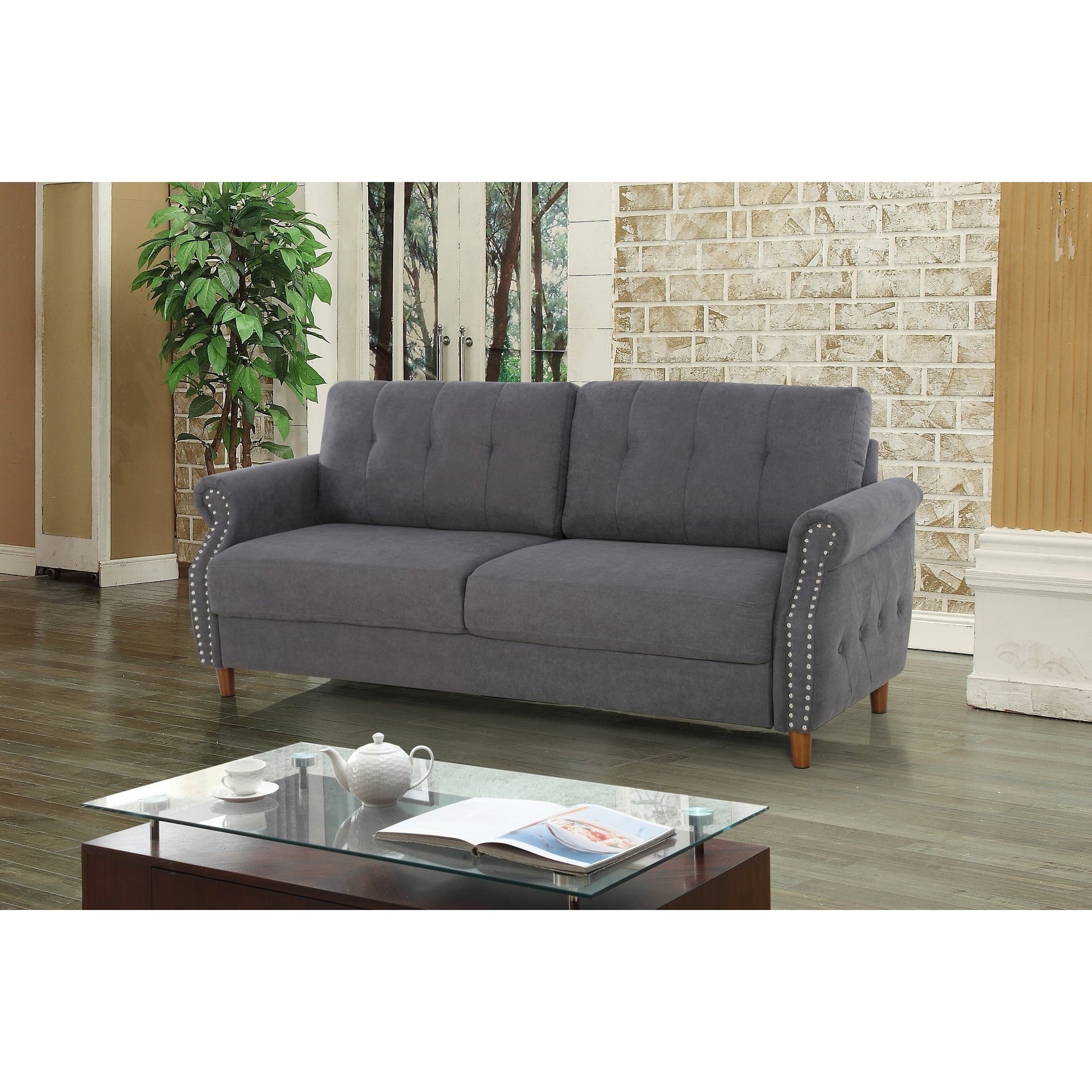 Bruce Nailhead Sofa