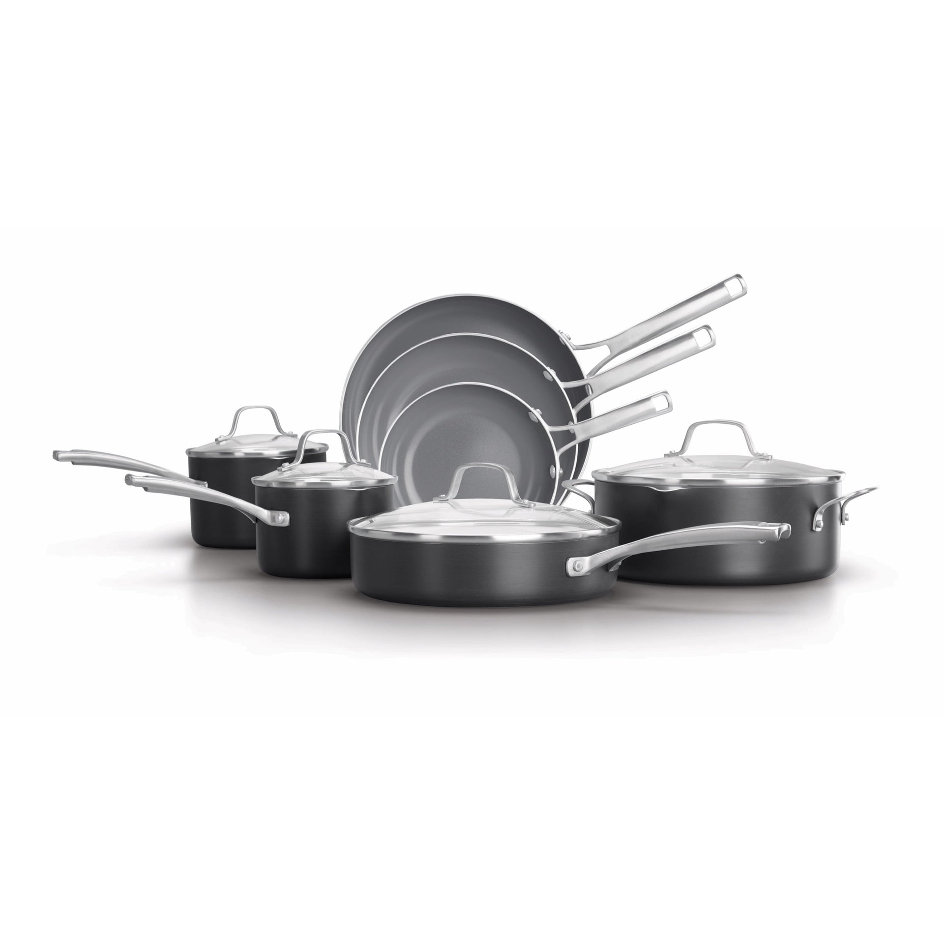 Calphalon® Classic™ Oil Infused Ceramic 11- Piece Cookware Set