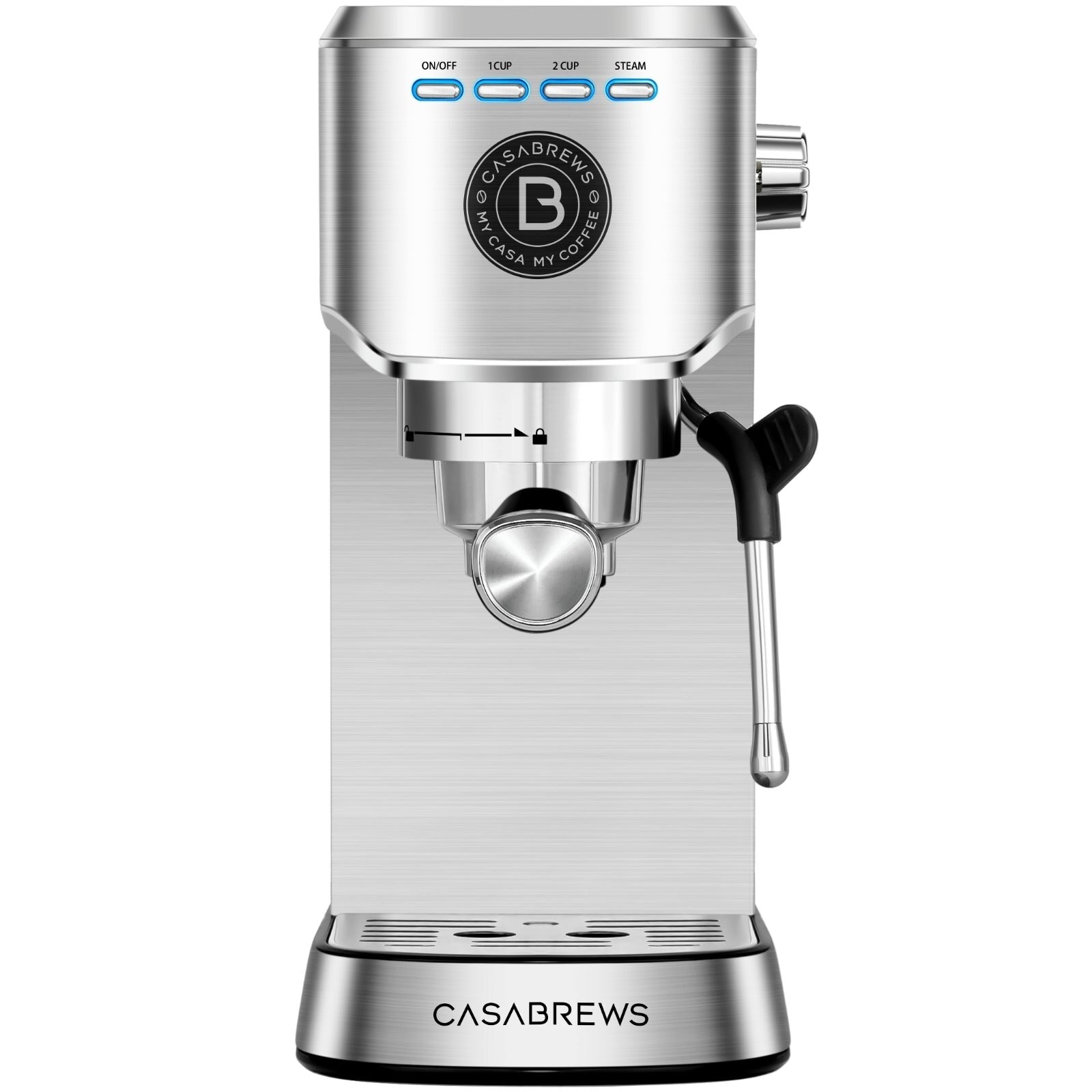 Casabrews 20 Bar Professional Espresso Machine W/ Milk Frothing System