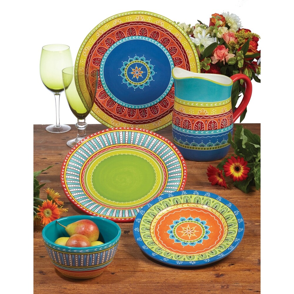 Certified International Valencia Dinner Plates (Set of 4)