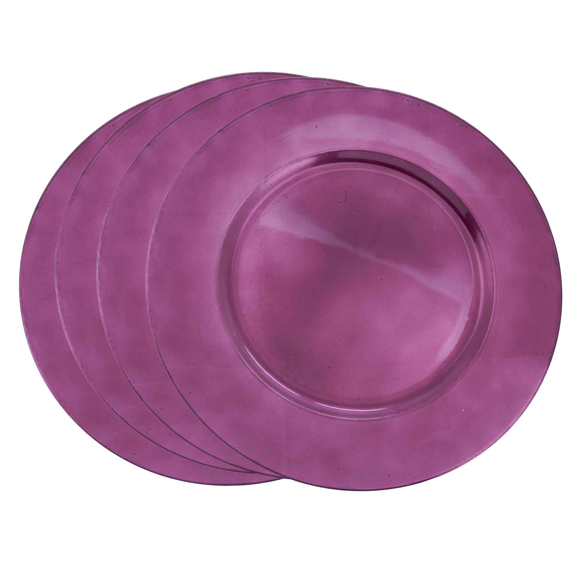 Charger Plates With Classic Design (Set of 4)