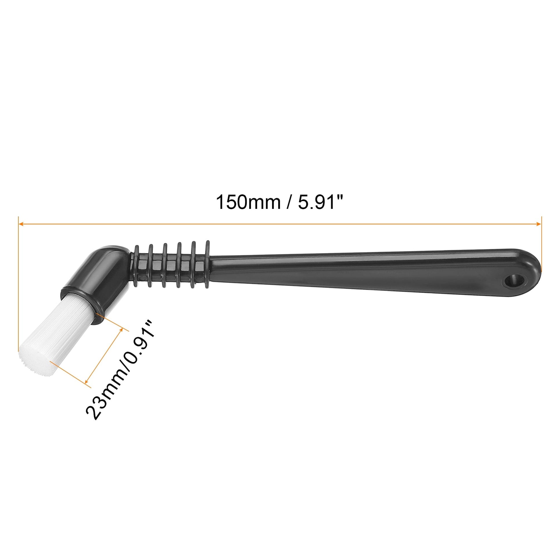Coffee Espresso Brush Coffee Grinder Brush Coffee Cleaning Tool - White, Black