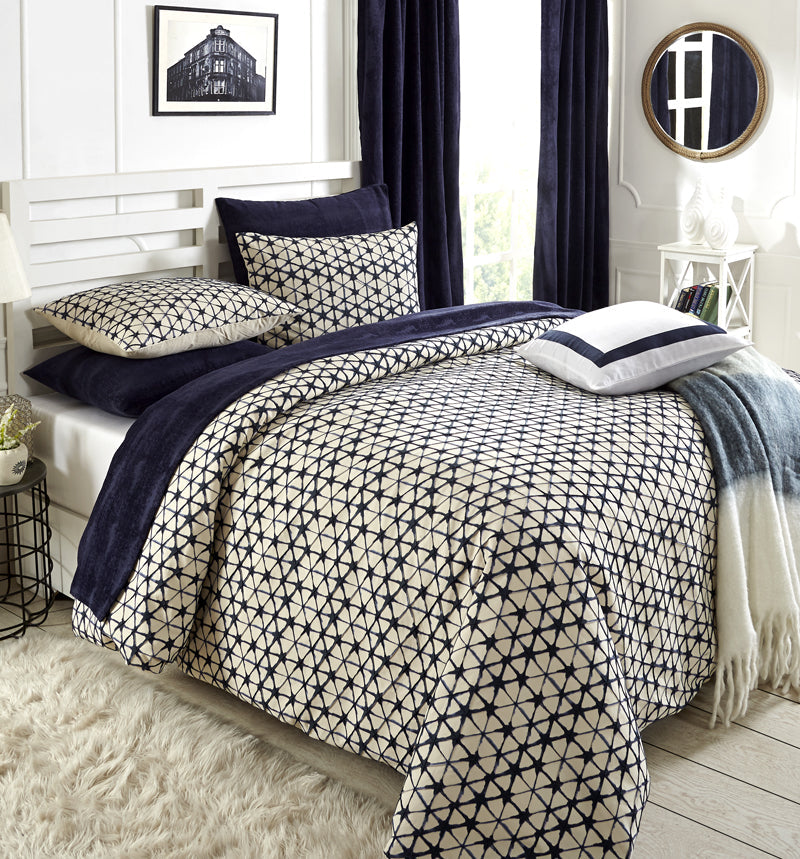 Indigo Tie Dye Duvet & Shams