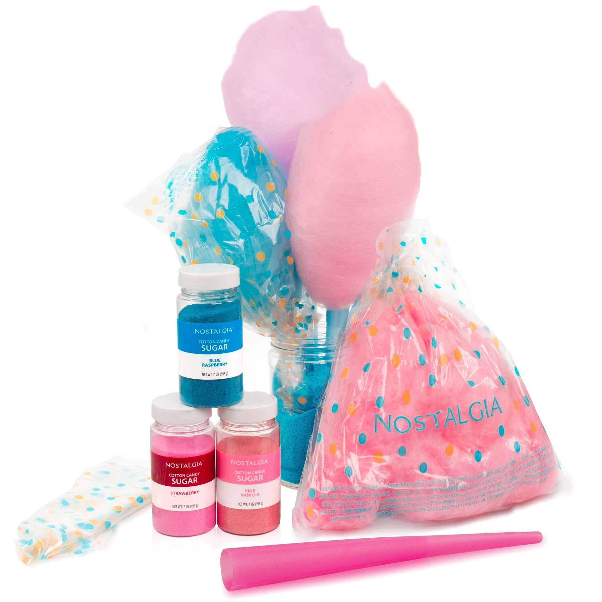 Nostalgia FSCC8 Cotton Candy Party Kit
