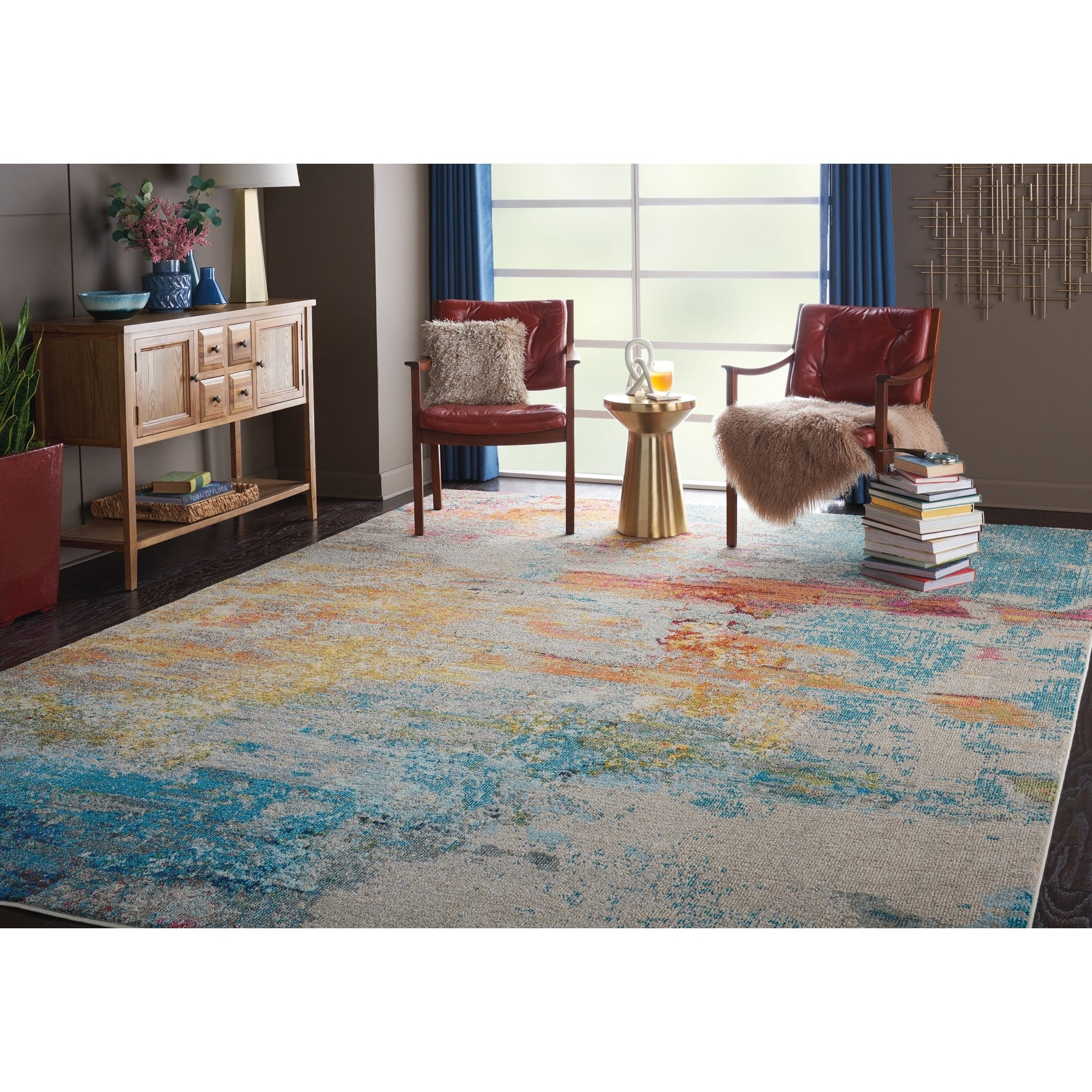 Nourison Modern Abstract Sublime Area Rug