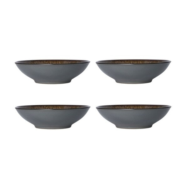 Pfaltzgraff Monroe Gray 16-Piece Dinnerware Set, Service for 4