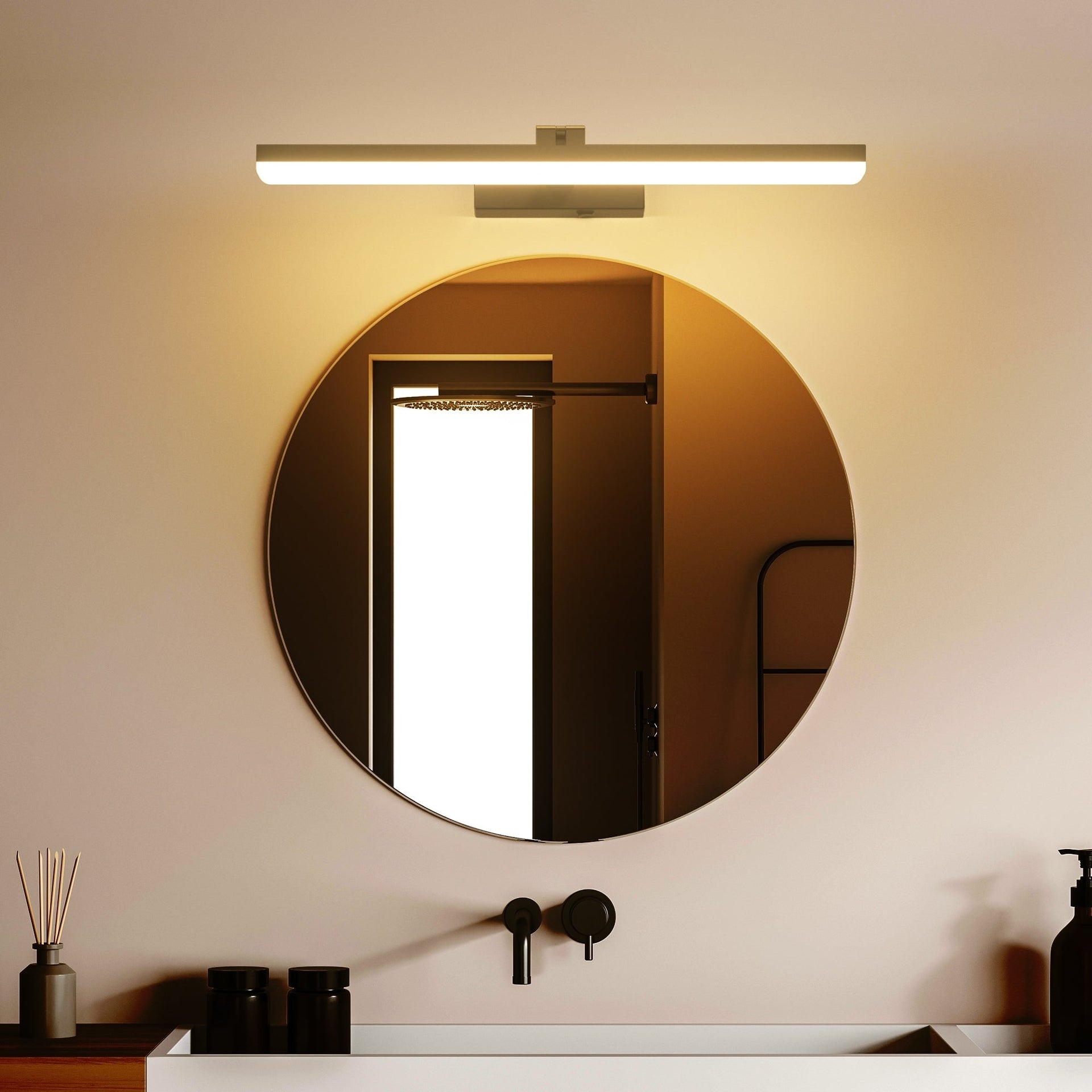 Rechargeable 16 LED Picture Light Fixture - 16 in