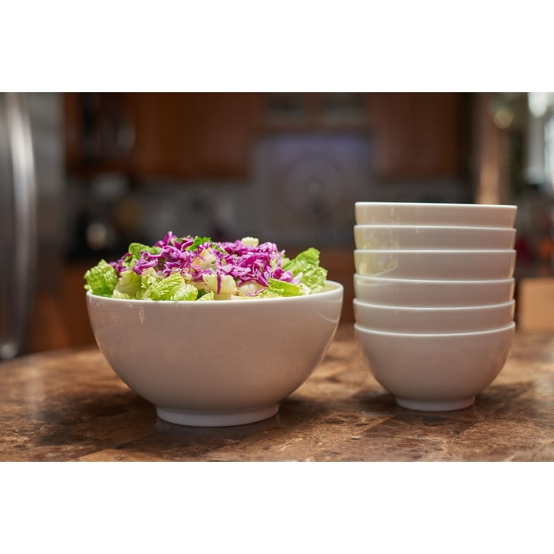 Red Vanilla Every Time White Salad Bowl 96oz - N/A