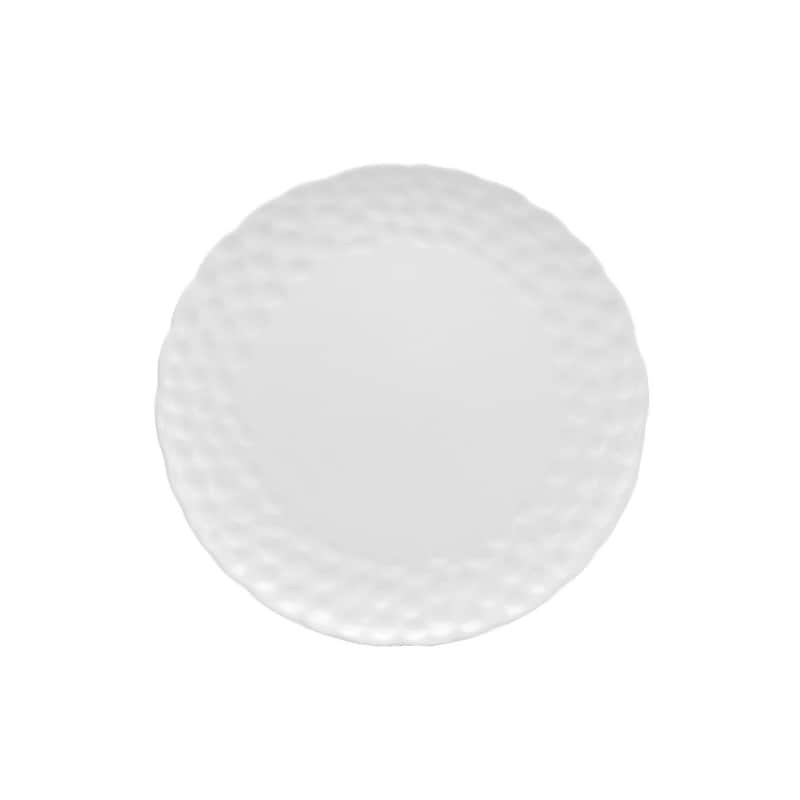 Red Vanilla Marble Dinner Plates 10.25 (Set of 6)