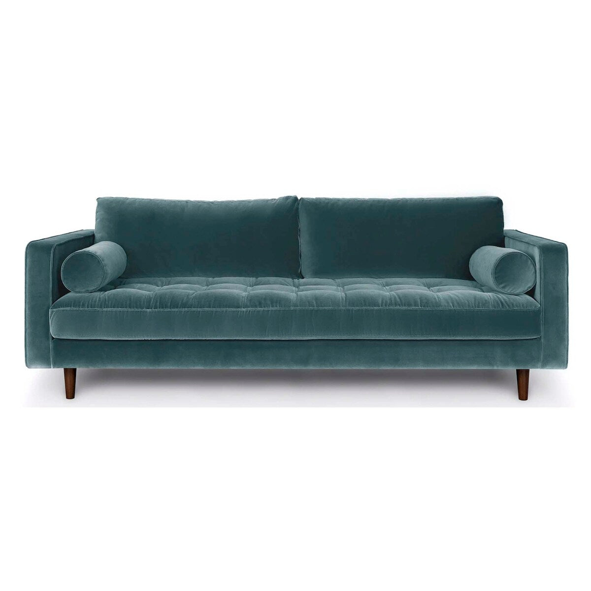 Roma Fabric Sofa in Spa Blue 88