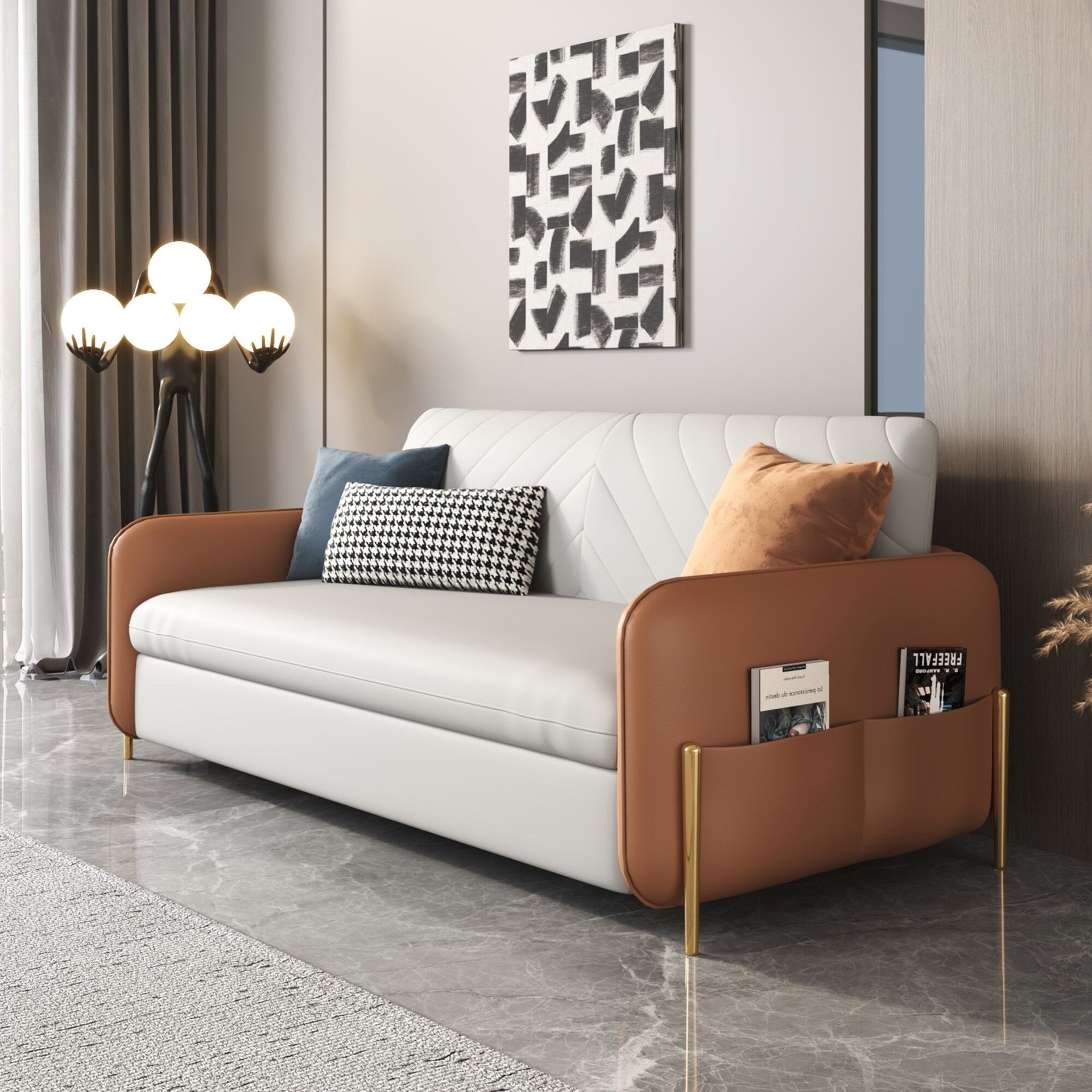 Romision Convertible Sleeper Sofa