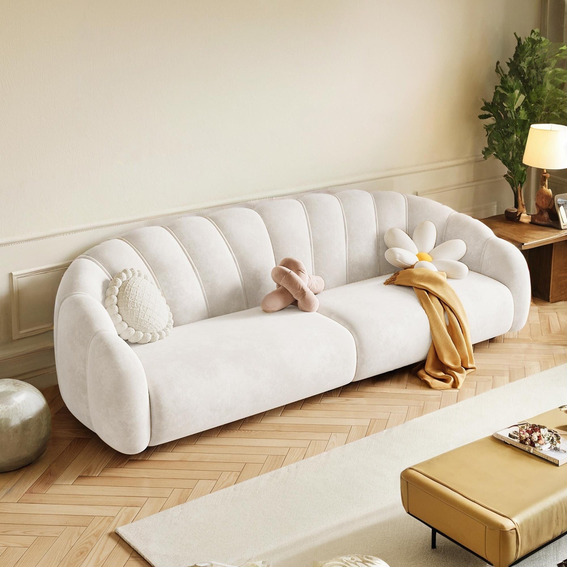 Romision Technological Velvet Sofa
