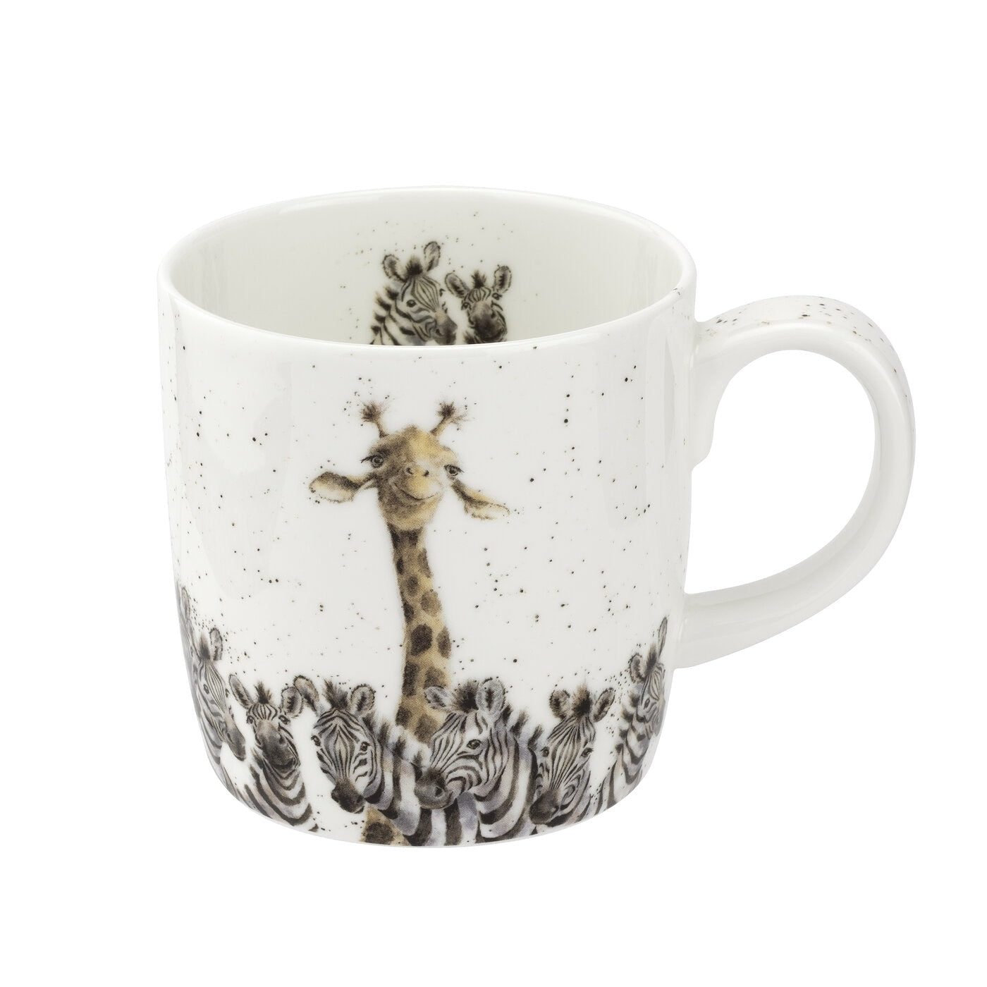 Royal Worcester Wrendale Designs Mug Wildlife Animals