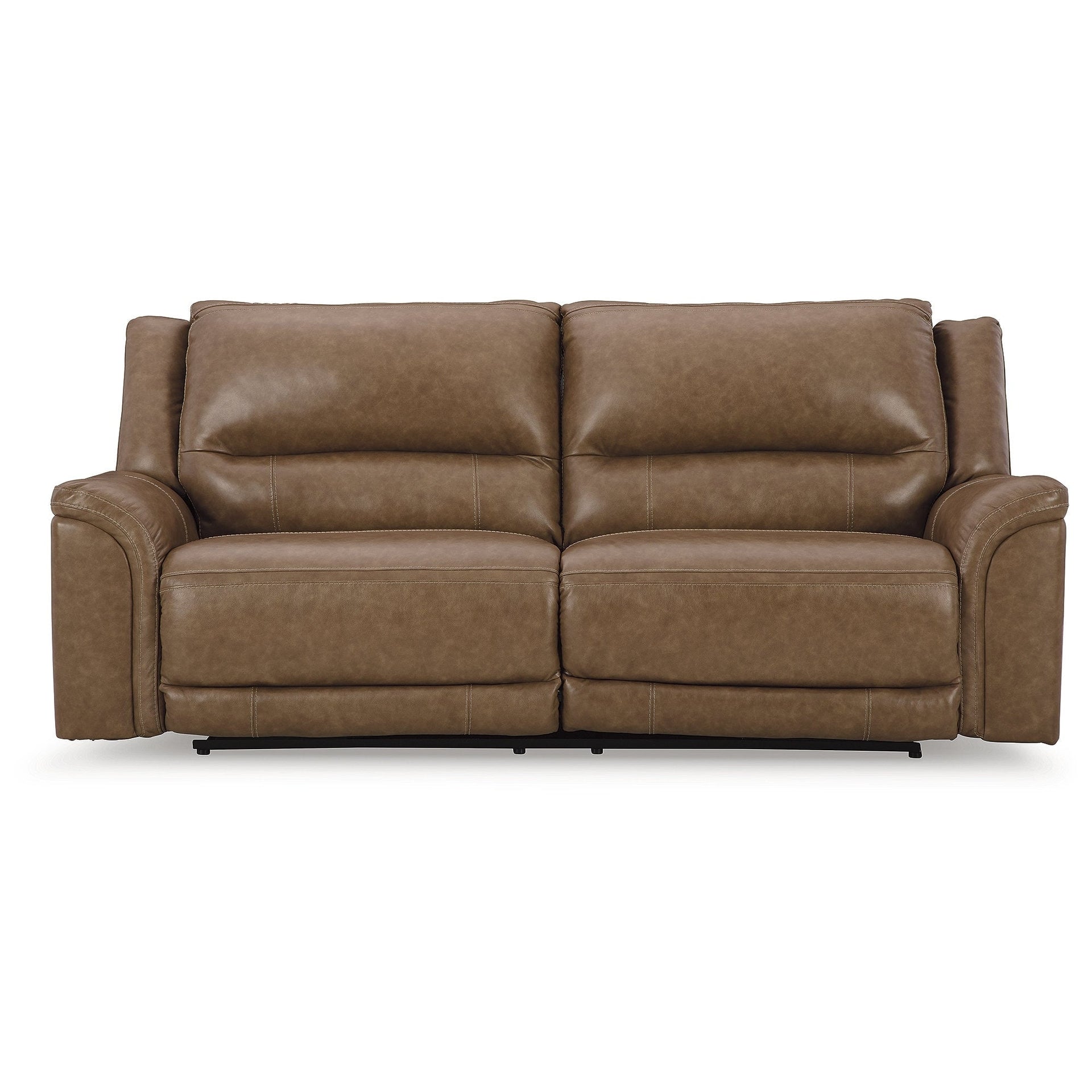 Signature Design by Ashley Trasimeno Caramel Power Reclining Sofa - 92 W x 40 D x 42 H