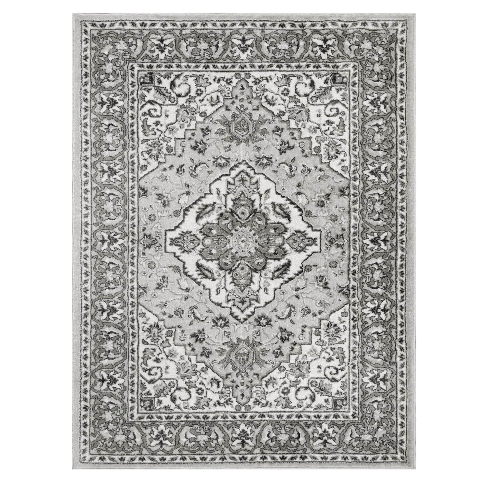 Superior Glendale Floral Medallion Indoor Area Rug