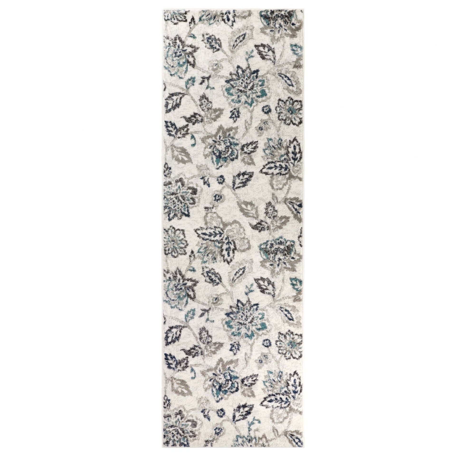 Superior Jacobean Farmhouse Floral Indoor Area Rug