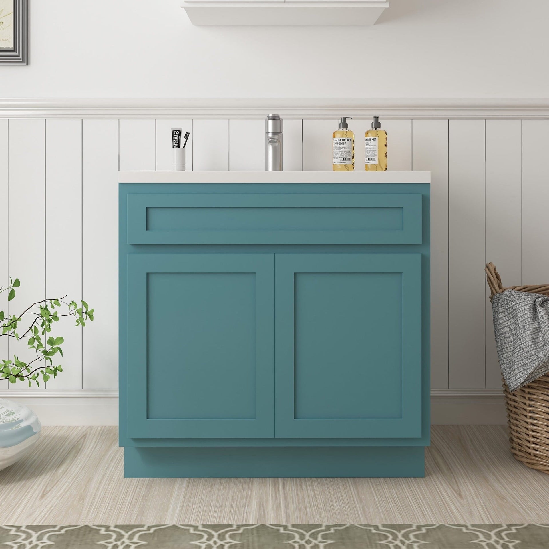 Vanity Art 36 Inch Single Sink Bathroom Vanity Cabinet