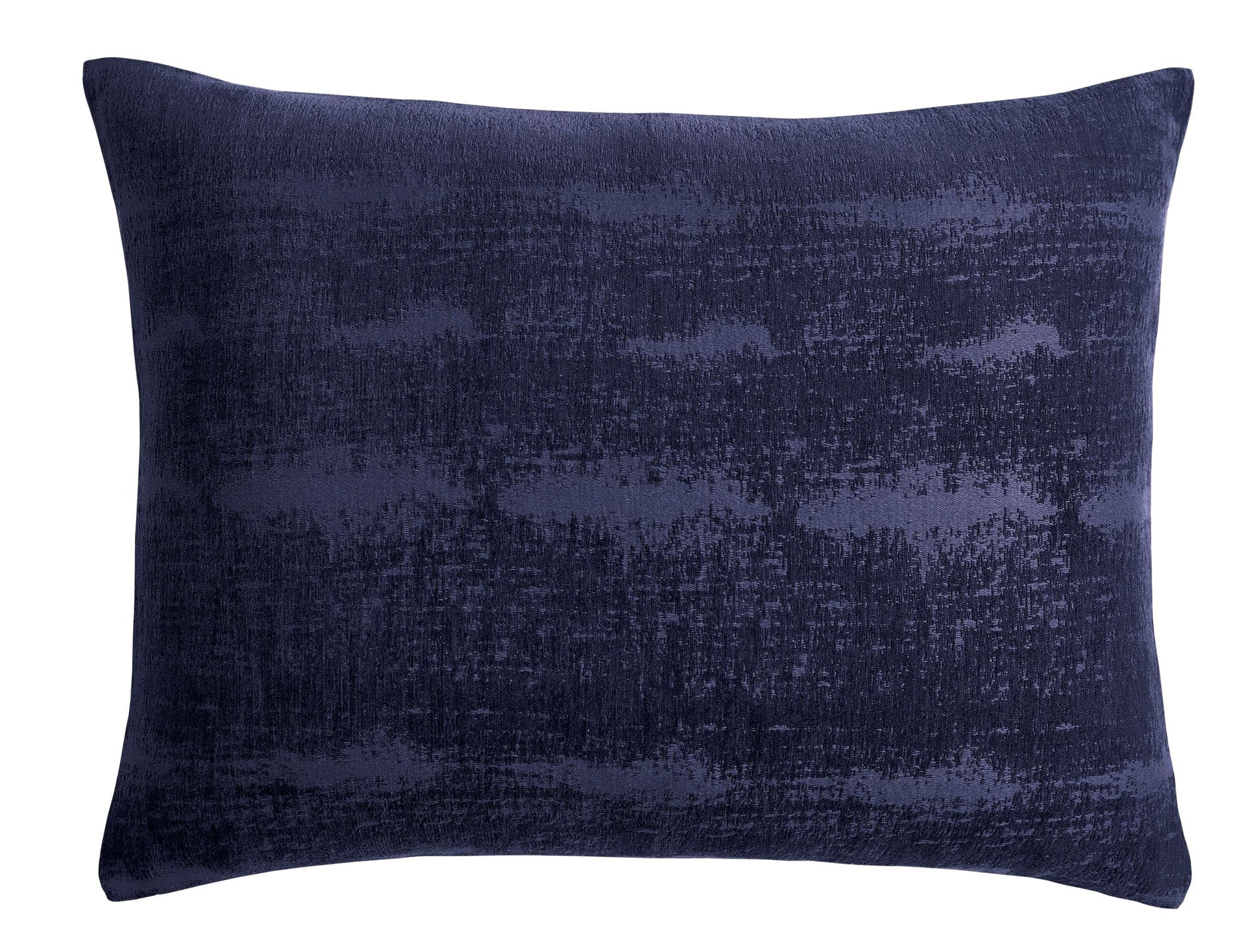 Crushed Velvet Coverlet & Shams - Navy
