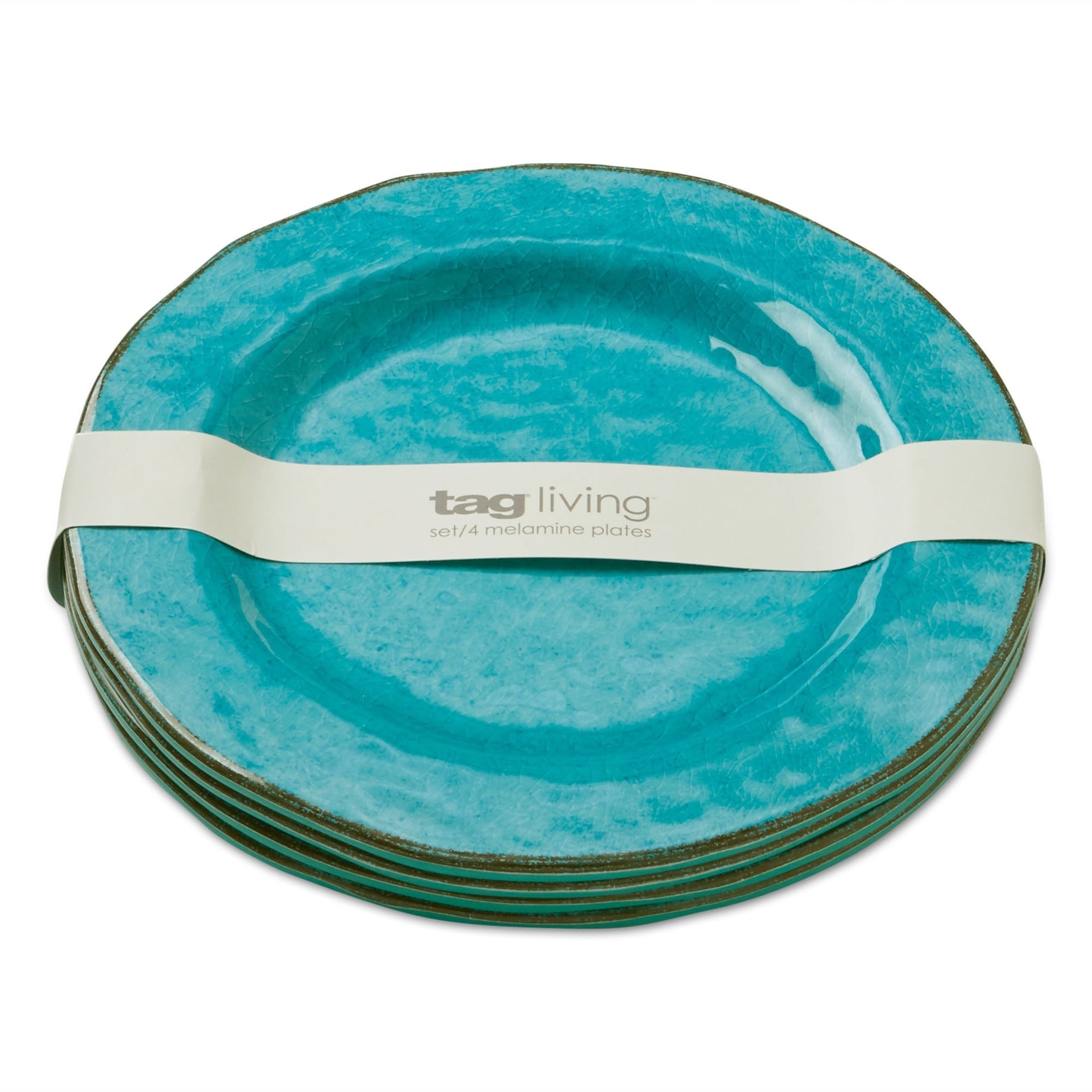 Veranda Melamine Dinner Plate Set Of 4