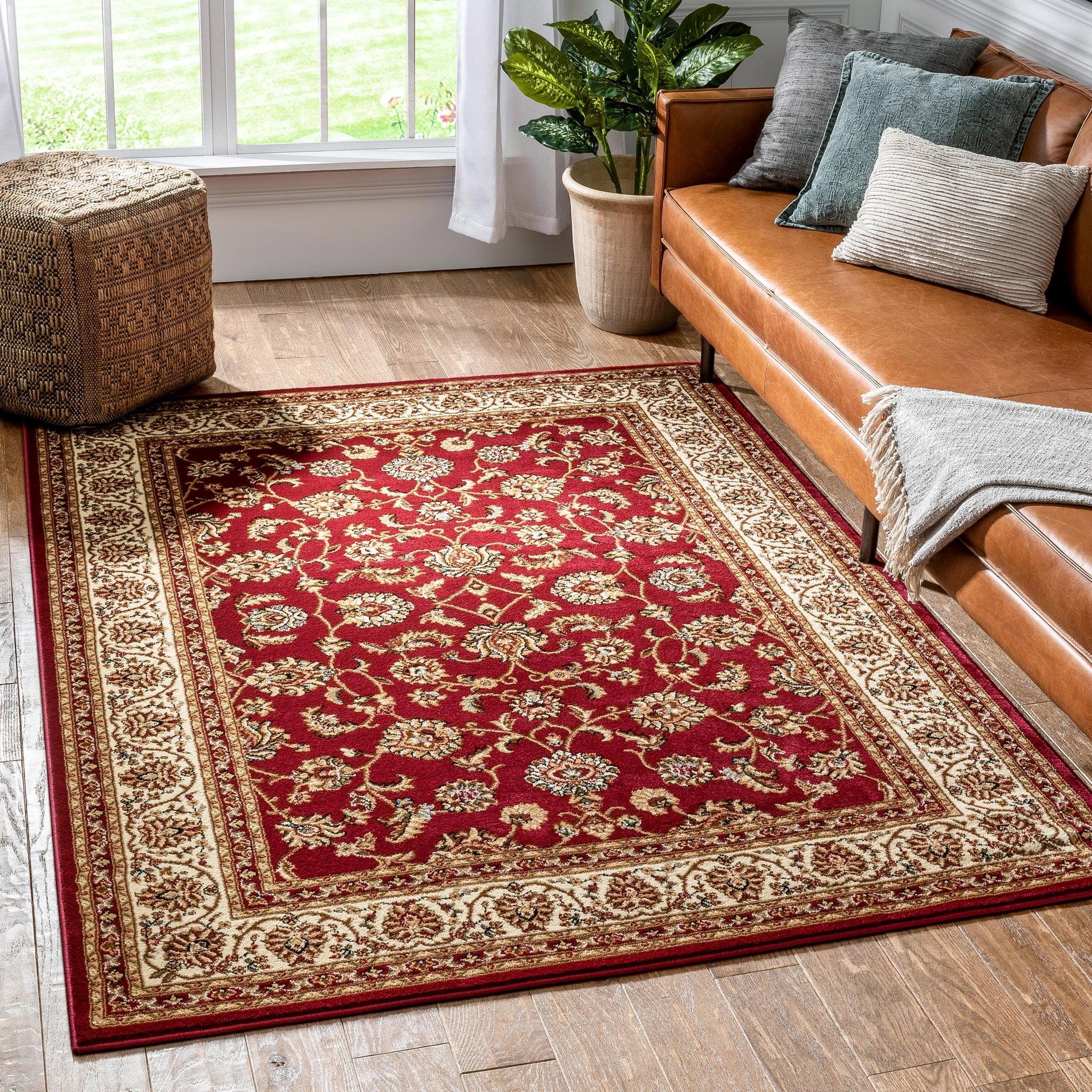 Well Woven Barclay Sarouk Oriental Persian Traditional Area Rug