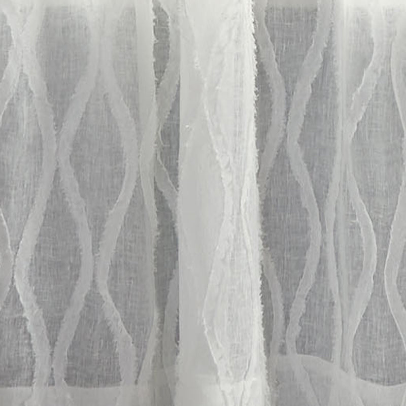 Fraying Duvet Cover- White